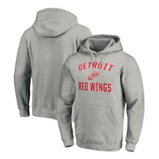 Худі з логотипом NHL Detroit Red Wings Victory Arch Pullover - сірий