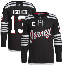 Чоловіча футболка New Jersey Devils Jack Hughes Adidas Black Alternate Primegreen Authentic Player